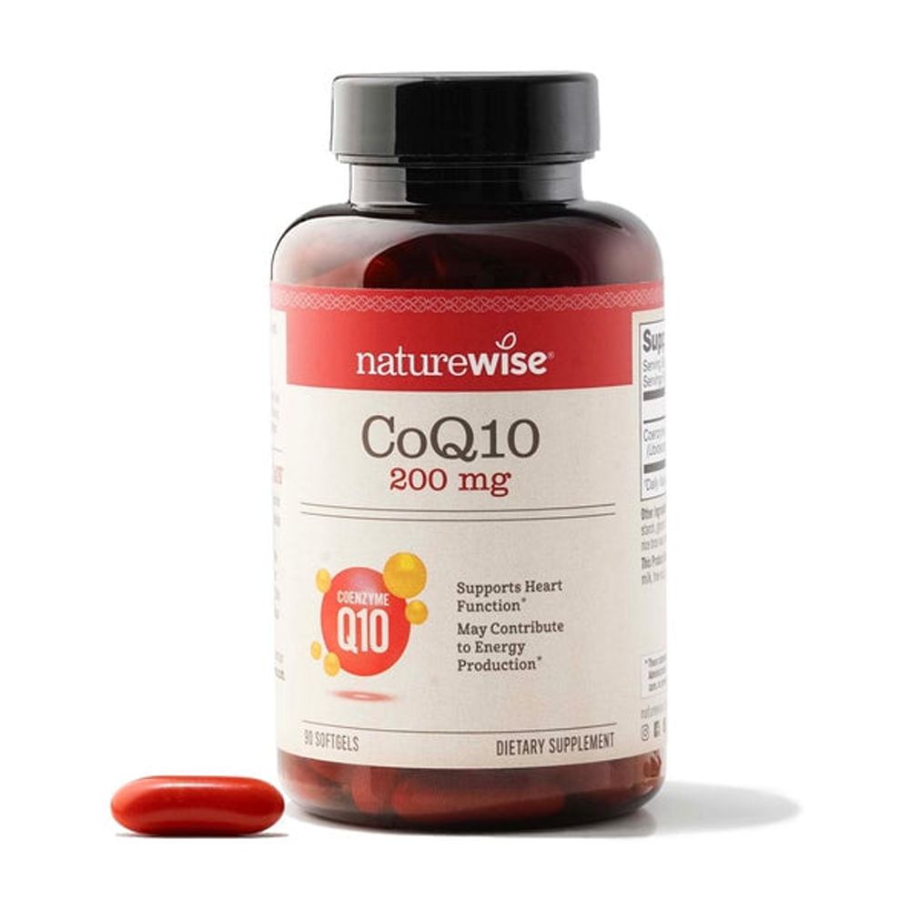 NatureWise CoQ10 200mg Softgels, High Potency CoQ10 200mg Ubiquinone