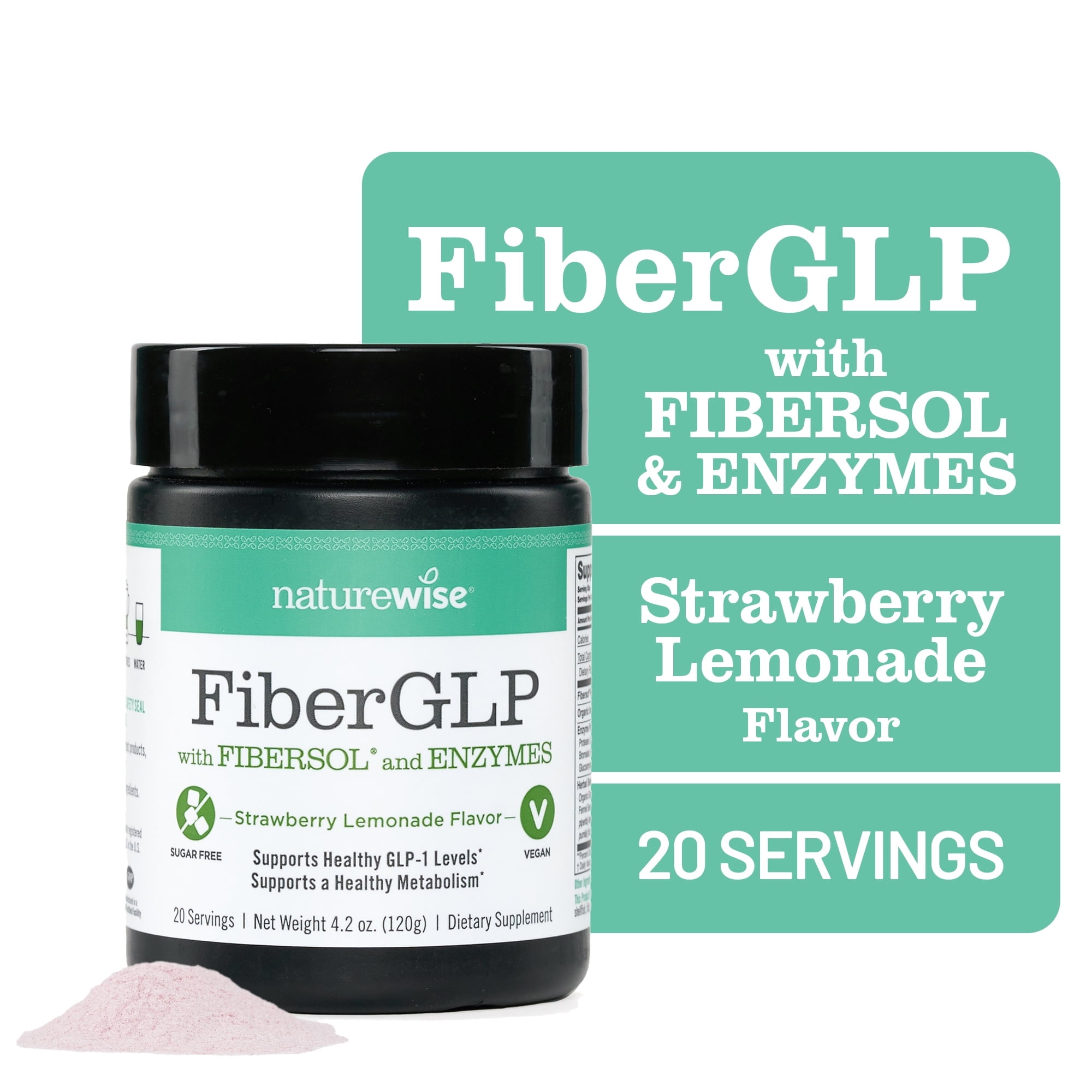 fiber supplements and glp 1 NatureWise FiberGLP Powder