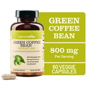 NatureWise Green Coffee Bean Extract - Vegan, Non-GMO - 60 Capsules[30-Day Supply]