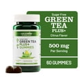 thumbnail image 1 of NatureWise Green Tea Gummies - Keto, Sugar Free - Supports Fitness Goals for Women & Men - 500mg Green Tea + Raspberry Ketones, Garcinia Cambogia - Vegan, Gluten-Free - 60 Count[1-Month Supply], 1 of 7