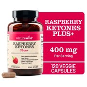 NatureWise Raspberry Ketones + Green Tea Extract Cayenne, Acai - 120 Count[120-Day Supply]