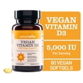 thumbnail image 1 of NatureWise Vegan Vitamin D3 5000iu + Organic Olive Oil - 60 Mini Softgels[60-Day Supply], 1 of 12