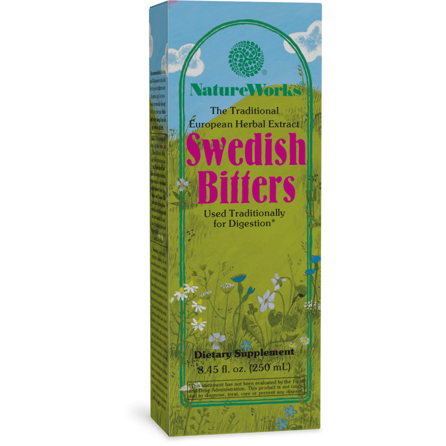 NatureWorks® Swedish Bitters Traditional European Herbal Extract Used