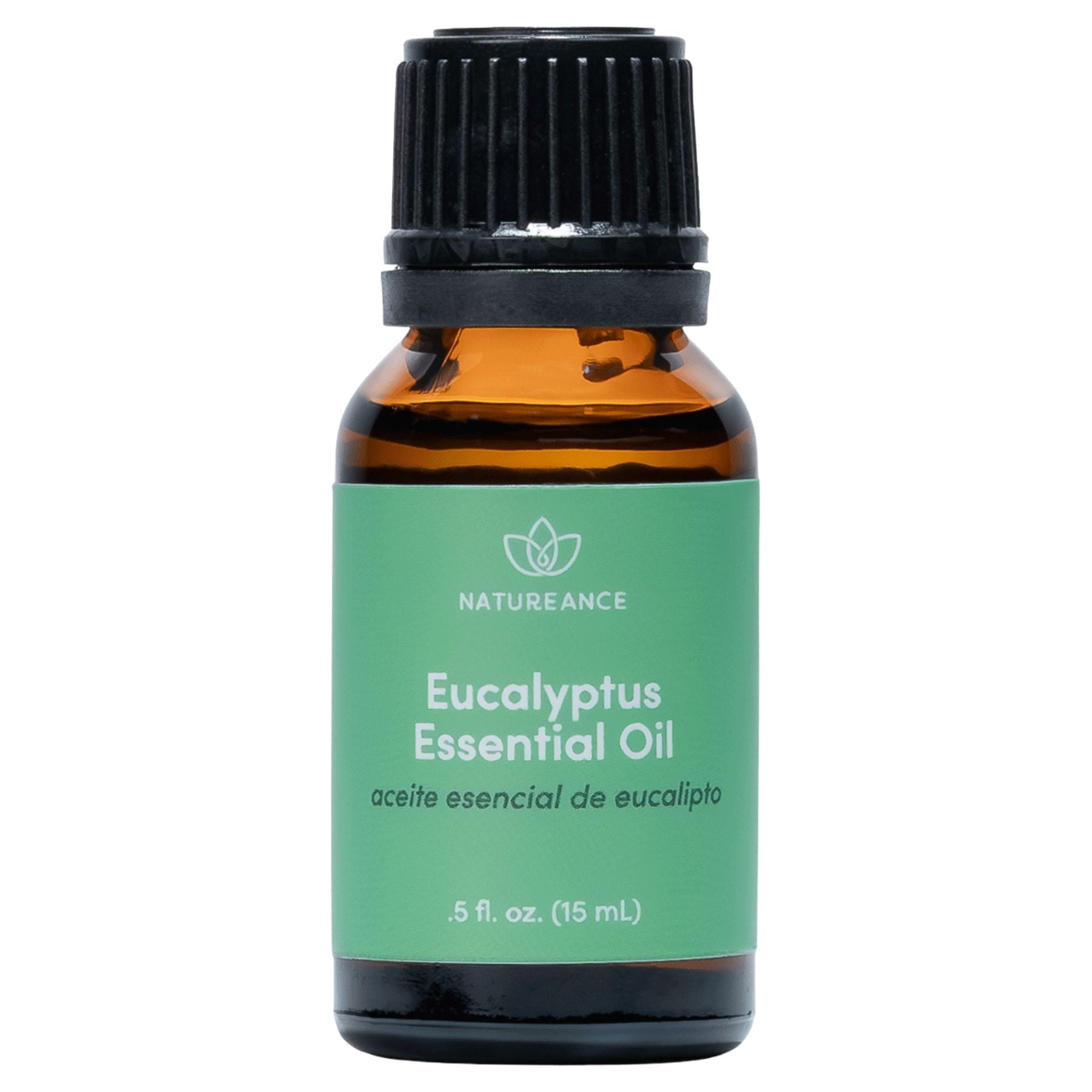 Natureance Eucalyptus Essential Oil (0.5 oz) - 100% Pure and Natural, Therapeutic Grade Essential Oil