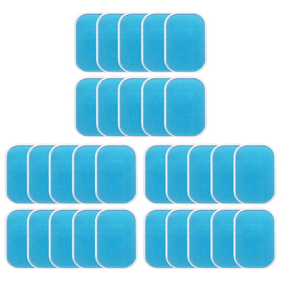 Naturegr 6/12/20/30Pcs Abdominal Muscle Toner Hydrogel Pad Exercise Gel Training Patches