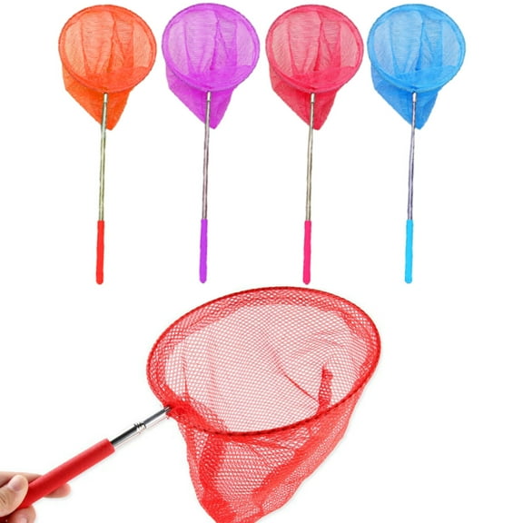 Naturegr Children Extendable Pole Fishing Net Insect Fish Butterfly Catcher Kids Play Toy