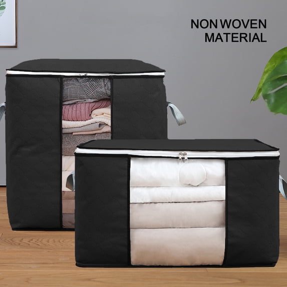 Naturegr Large Capacity Quilt Storage Bag Waterproof Keep Tidy Luggage Clothes Comforter Pouch Household Supplies