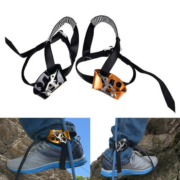 Naturegr Left/Right Foot Ascender Riser Rock Climbing Mountaineering Safety Equipment