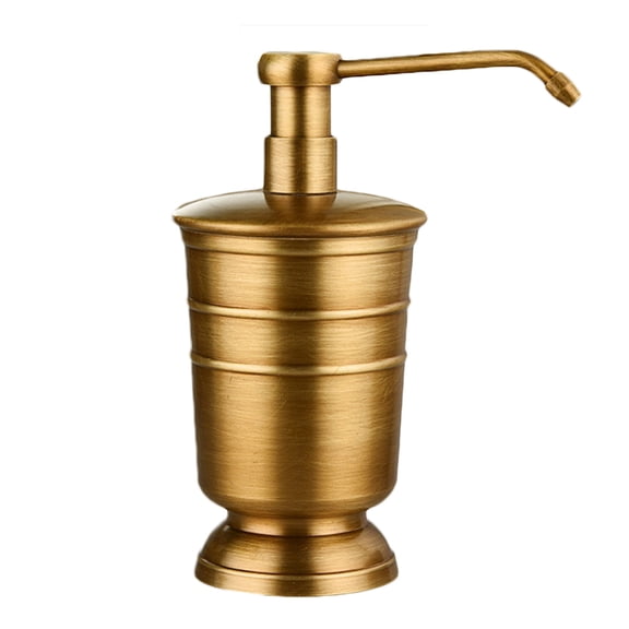 Naturegr Rustproof 1Pc Copper Mouth Cup Soap Dispenser Dish Toothbrush Holder Home Cleaning Supply