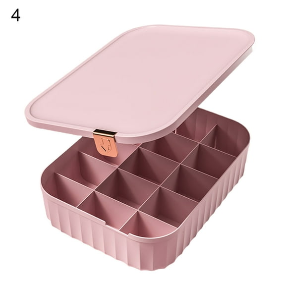 Naturegr Solid Convenient Underwear Storage Boxes Classified Reusable Plastic Multi-Functional Socks Bra Organizer for Closet