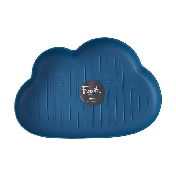 Naturegr Stackable Cloud Shape Snack Plate Novelty PP Shockproof Practical Fruit Tray for Household