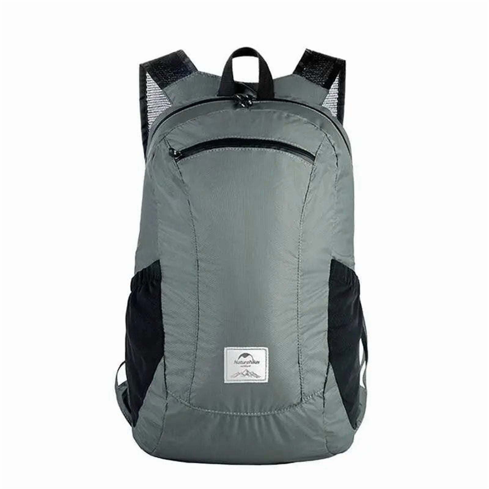 Naturehike 18L Lightweight Waterproof Packable Backpack – 30D Nylon, YKK Zippers, Foldable Hiking Daypack for Travel & Camping