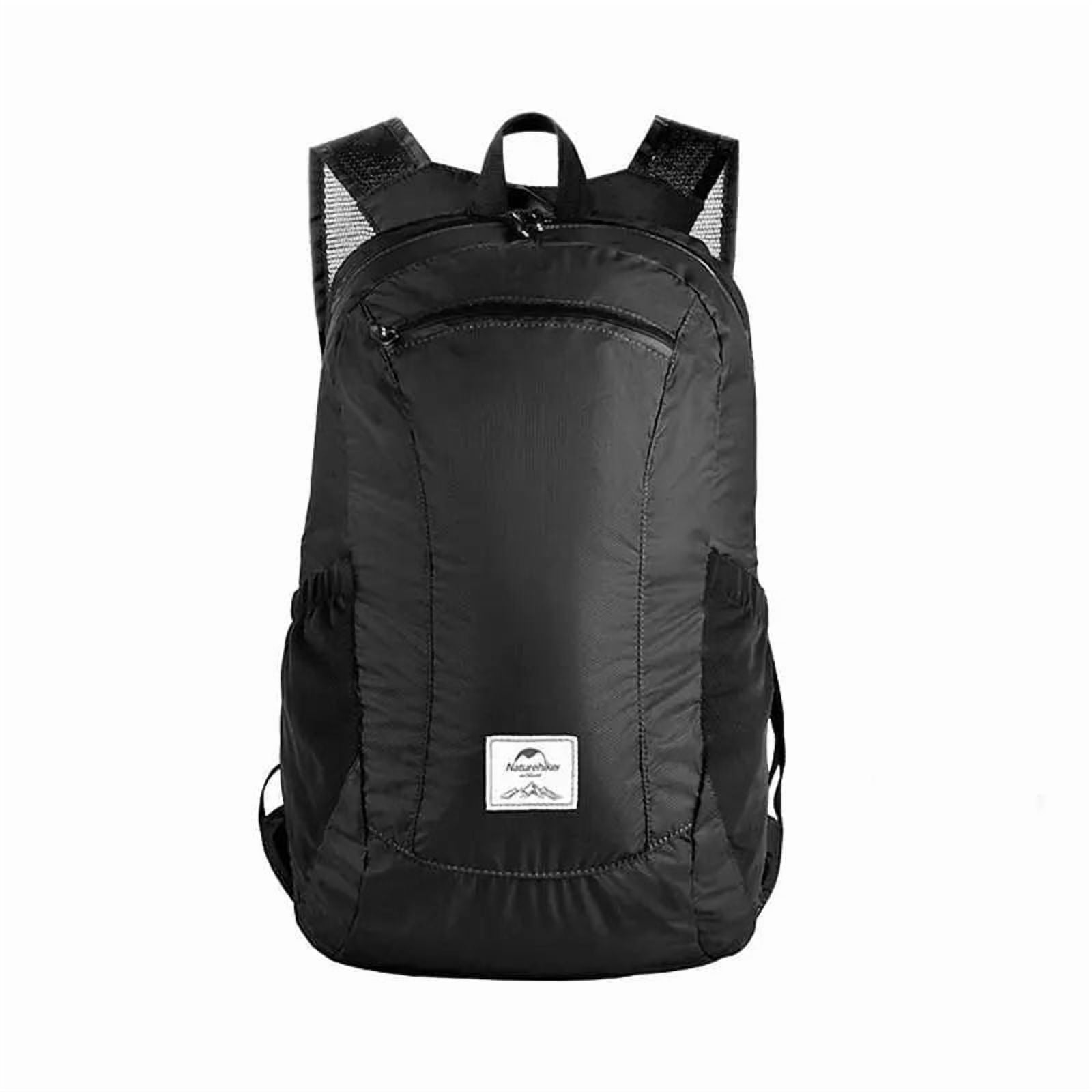 Naturehike 18L Lightweight Waterproof Packable Backpack – 30D Nylon, YKK Zippers, Foldable Hiking Daypack for Travel & Camping