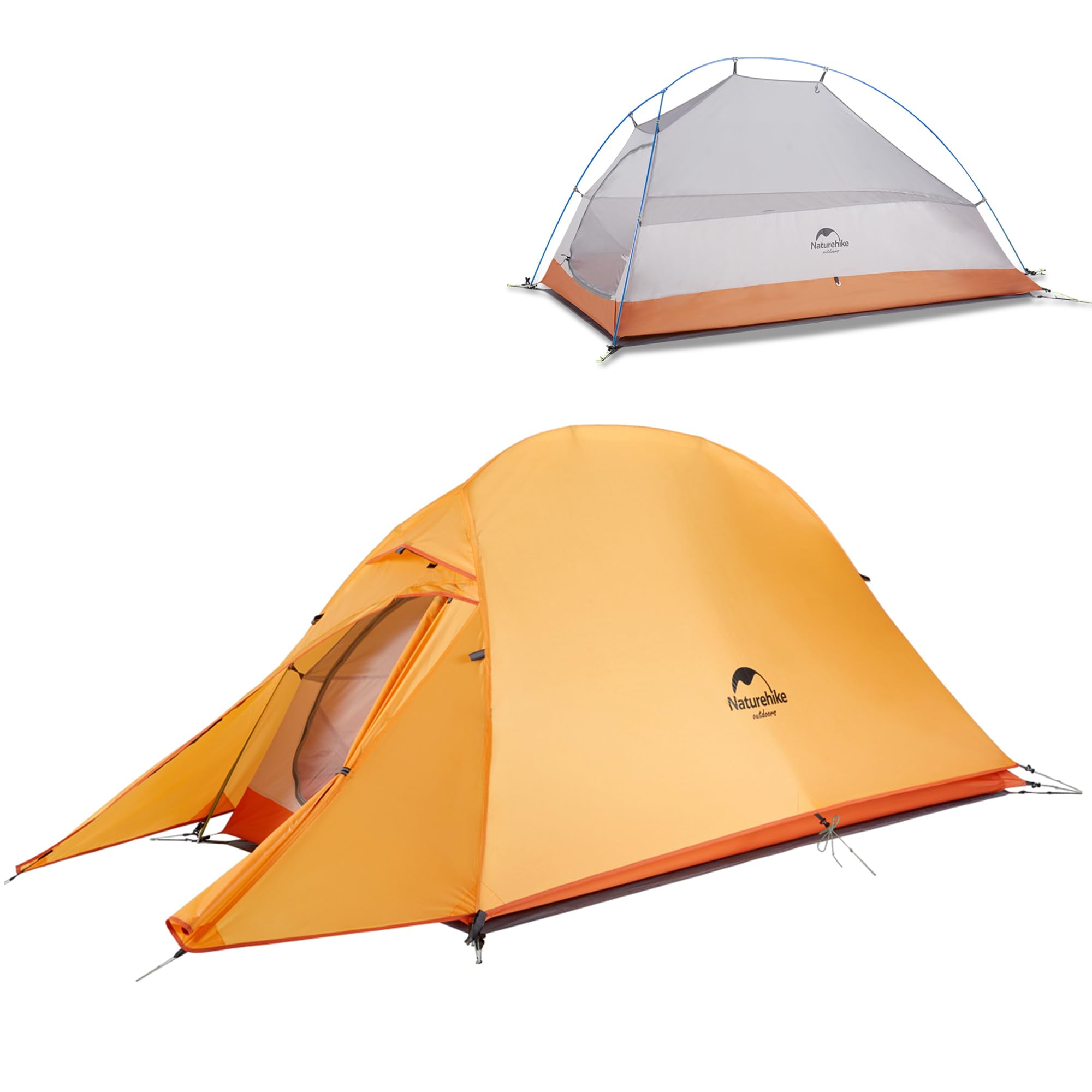Naturehike Cloud-Up 1/2/3 Person Backpacking Tent Lightweight