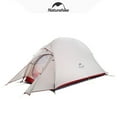 thumbnail image 1 of Naturehike, Cloud-up 1-person Camping Tent, 210T Polyester/20D Silicone Nylon, PU3000/4000mm, Ultralight Tent, Portable Outdoor Tent, Backpack Hiking Tent, 2.6/3.3 lbs., 1 of 17