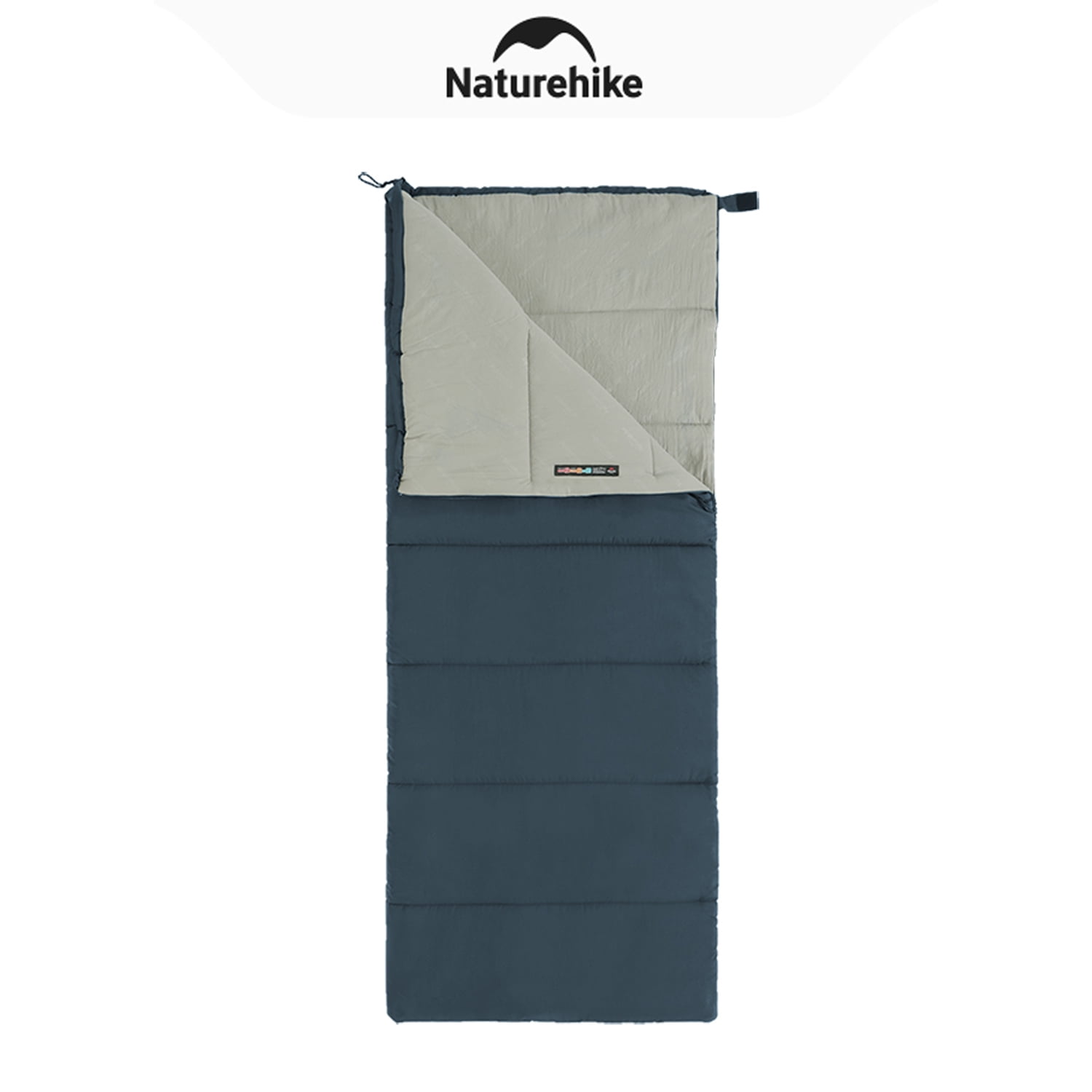 Naturehike, F150 Sleeping bag, Machine Washable Envelope Sleeping Bag, Skin-friendly and Breathable Washed Cotton Sleeping Bag, For Camping/Hiking/Backpacking/Home