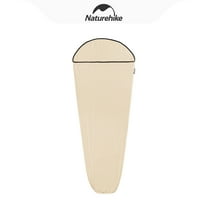 Naturehike, High elastic sleeping bag liner, Camping Sleeping Bag Liner Sheet, Skin-friendly and breathable, high stretch, machine washable, 31.5 x 78.7 in.