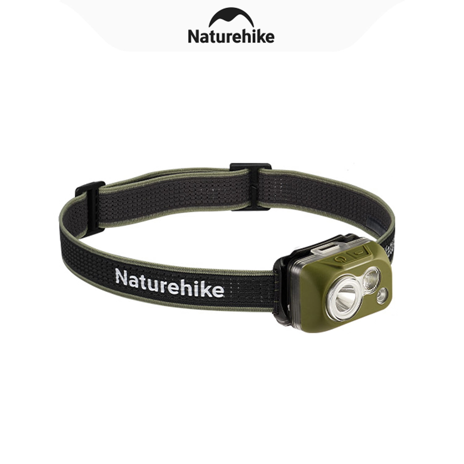 Naturehike, High waterproof headlamp, outdoor portable headlamp, CREE bead headlamp, 6 lighting modes, adjustable headband, 300 lumens