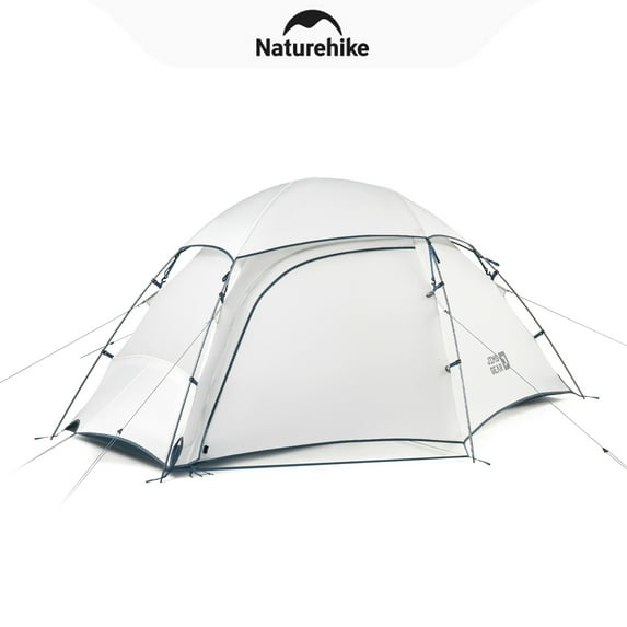 Naturehike, Hiking Tent, Large Space Outdoor Camping Tent, Lightweight Backpacking Tent with Vestibule, Waterproof Four Seasons Dome Tent, Stable Tri-Cross Support Structure, Strong Wind Resistance