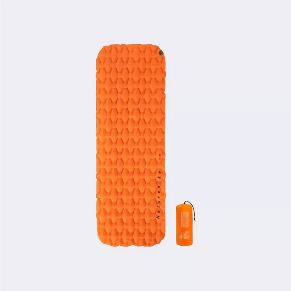Naturehike Inflatable Camping Sleeping Pad,Ultralight Durable 2.55"Thickness Camping Mattress,Compact Air Mat for Hiking,Traveling,Backpacking&Outdoor