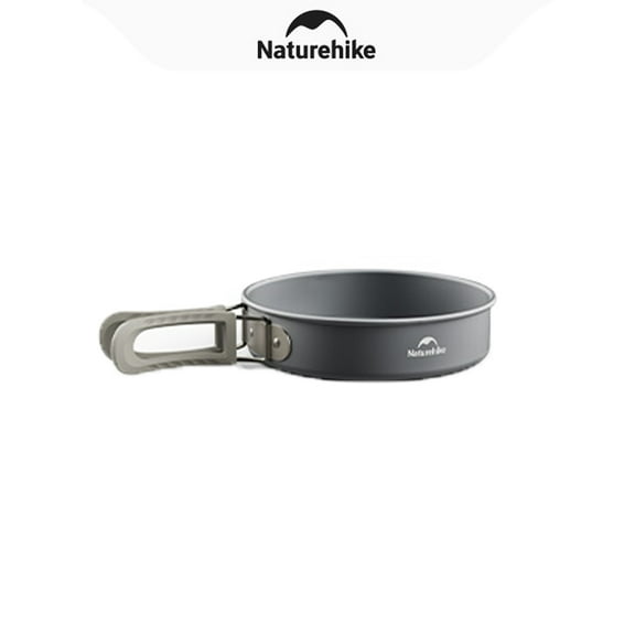 Naturehike, Outdoor Cookware Set, Camping Aluminum Alloy Cookware,Non-Stick Cookware Pots and Pans Set, Reinforced Pot Bottom.