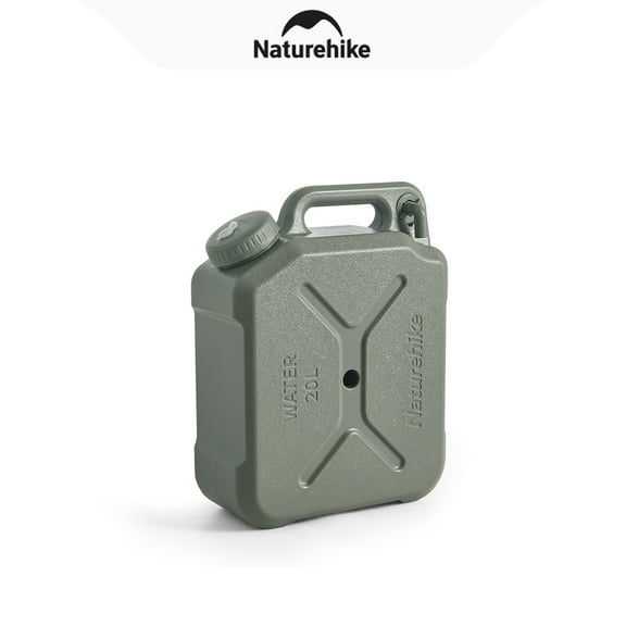 Naturehike, Outdoor portable PE bucket, Camping water storage container with spigot, Food grade material, Adjustable water output