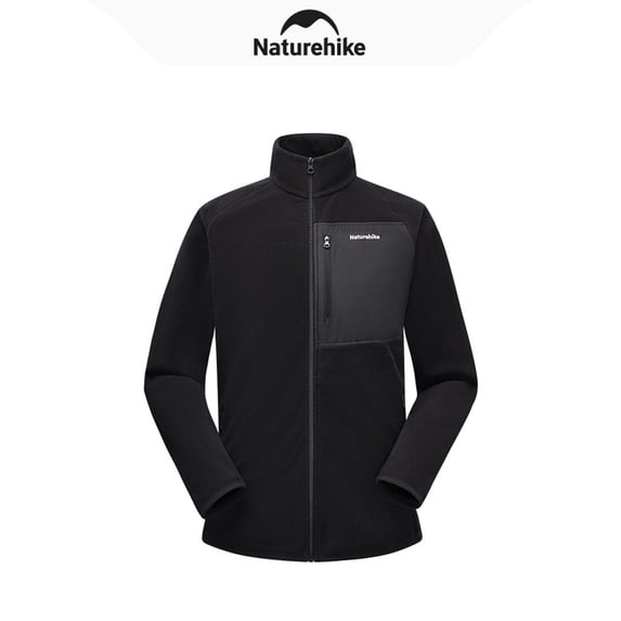 Naturehike, Outerwear Jacket, Far-infrared Heating Fleece Jacket, Lightweight Outdoor Sports Fleece Thermal Coat, Anti-static/Skin-friendly/Antibacterial, Unisex for Adults of Different Ages
