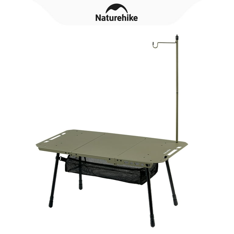 Naturehikeテーブル Nアウトドア テーブル ロールトップ アルミ 耐荷重50kg 安定