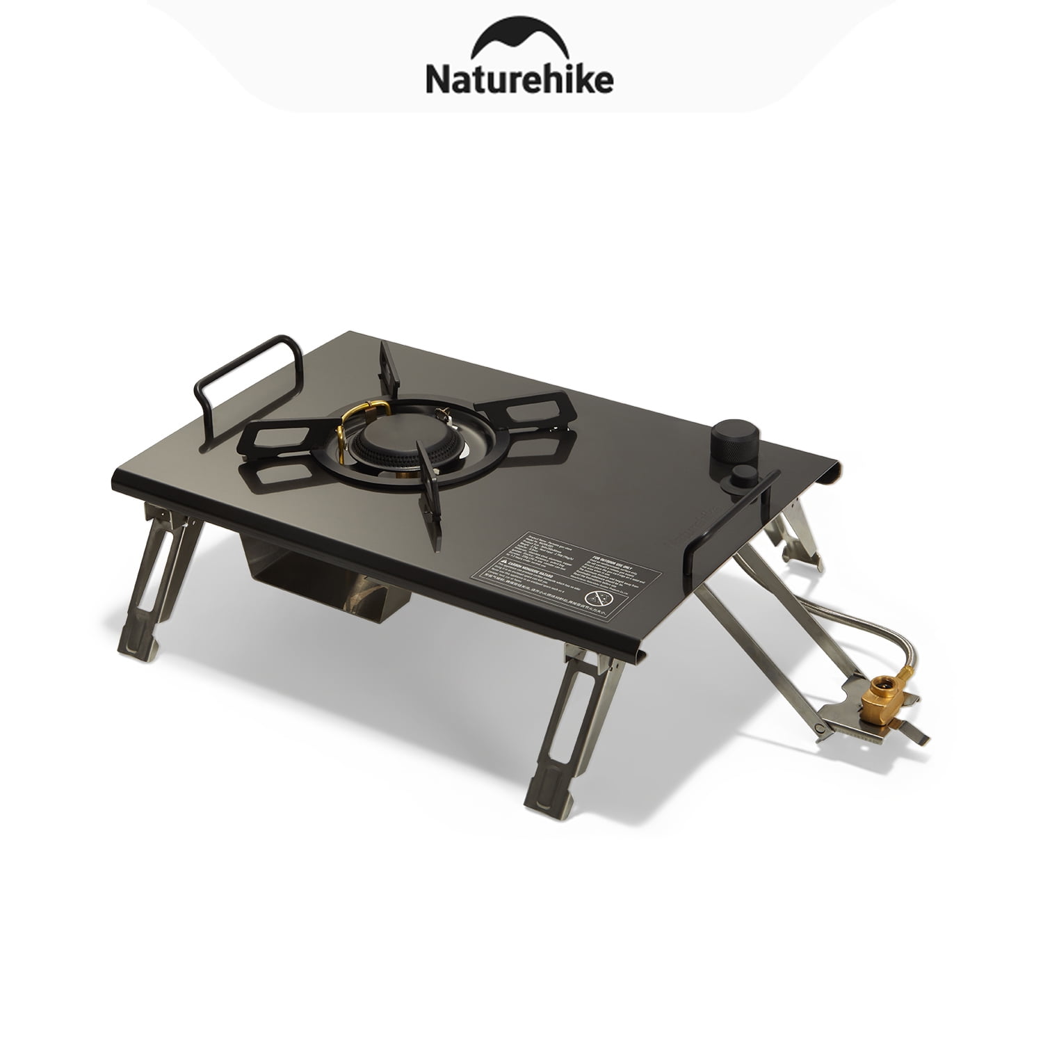 Naturehike, Portable Folding 304 Stainless Steel Gas Stove, Camping