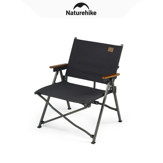 Naturehike, Quick Opening Folding Camping Chair, Portable Camping Chair with Armrest, Quad Fold Chair, Kermit Chair , Maximum Weight Capacity 265 lbs, For Camping/Picnic/Hiking /Fishing