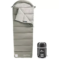 Naturehike Sleeping Bag for Adults with Hood, Hollow Cotton Sleeping Bag, Waterproof Spliceable Sleeping Bags for Camping, Hiking, Traveling- Right