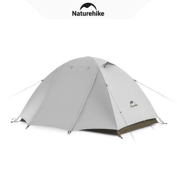 Naturehike, Ultralight Hiking Tent, Portable Camping Tent with Two Doors, Waterproof and Wind-resistant Dome Tent, UV Protection Backpacking Tent