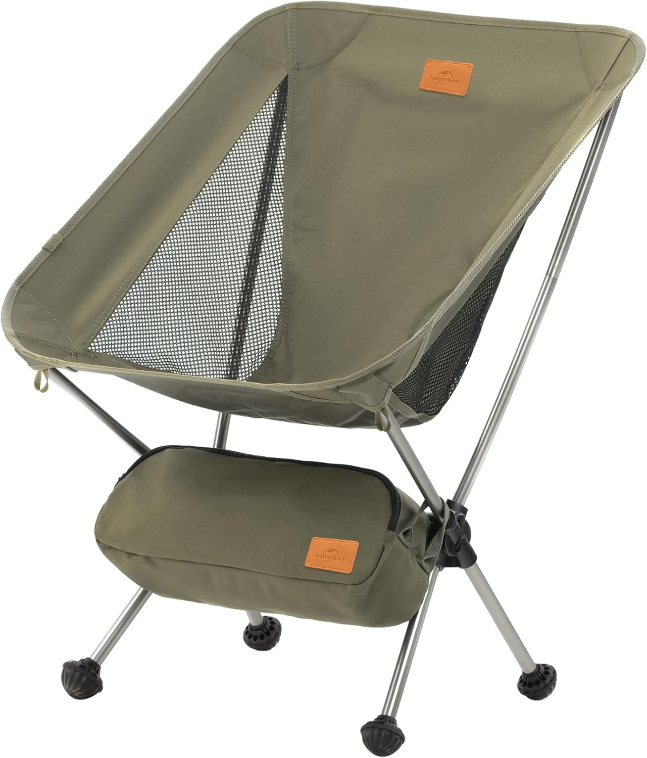 Sedia Naturehike YL08 Ultraleggera Verde &ndash; 1,3 Kg &ndash; Portabile Per Trekking E Camping