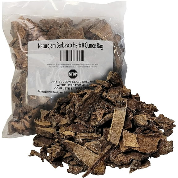 Naturejam Barbasco Herb 8 Ounce Bag-100% Natural Wildcraft-No Processing aka Mexican Wild Yam
