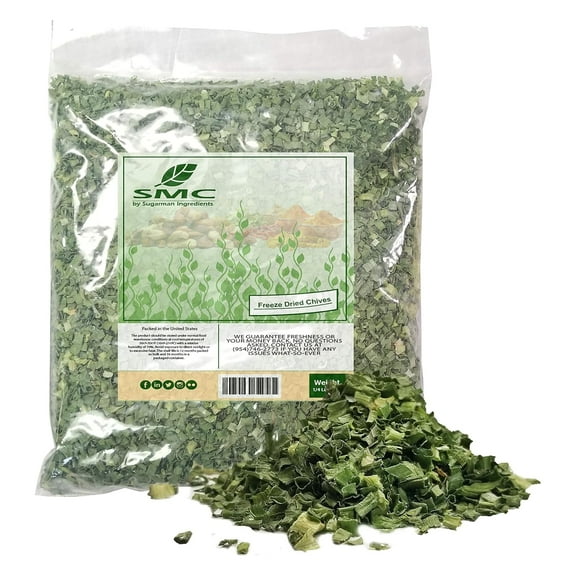 Naturejam Chives-Freeze Dried 0.25 Pound-Heat Sealed for Freshness 4 oz