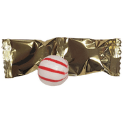 Naturejam Gold Pepermints Balls 100 Count Individually Wrapped in Candy Wrapper - Mint Candy