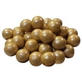 thumbnail image 1 of Naturejam Pearl Gold Shiney  Gumballs-2 Pounds bulk size-for Candy Buffets, Graduations & Parties, 1 of 6