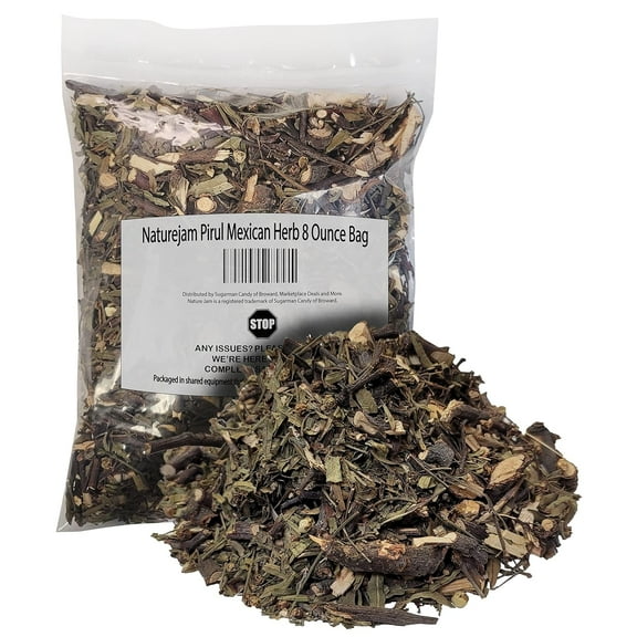 Naturejam Pirul Mexican Herb 8 Ounce Bag-100% Natural Wildcraft-No Processing aka Pepper Tree, Schinus Molle, American Pepper, Peruvian Pepper Tree, Pirul, Molle Del Peru, Escobilla
