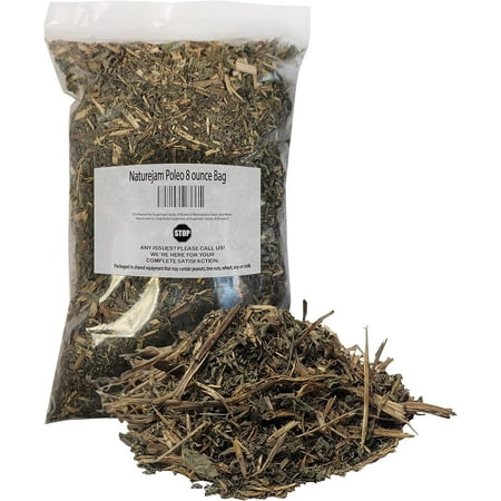 Naturejam Poleo 8 Ounce Bag-100% Natural Wildcraft-No Processing aka Mexican Penny Royal