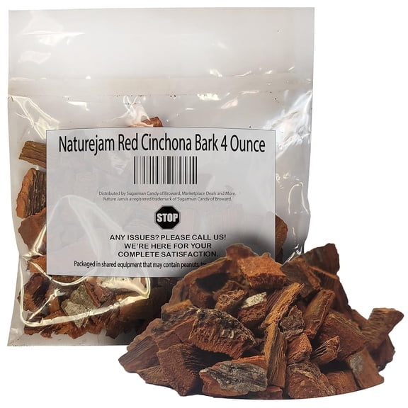 Naturejam Red Cinchona Bark 4 Ounce Bulk-aka Quina Roja or Fever Tree 100% Natural From Mexico