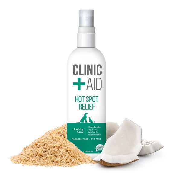 Naturel Promise Clinic Aid Hot Spot Itch Relief Spray for Dogs & Cats, 8oz