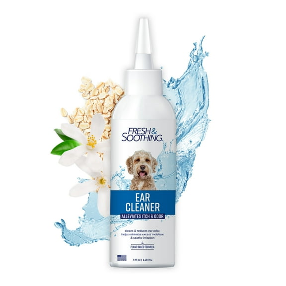 Naturel Promise Fresh & Soothing Cat & Dog Ear Cleaner & Ear Rinse, 4oz