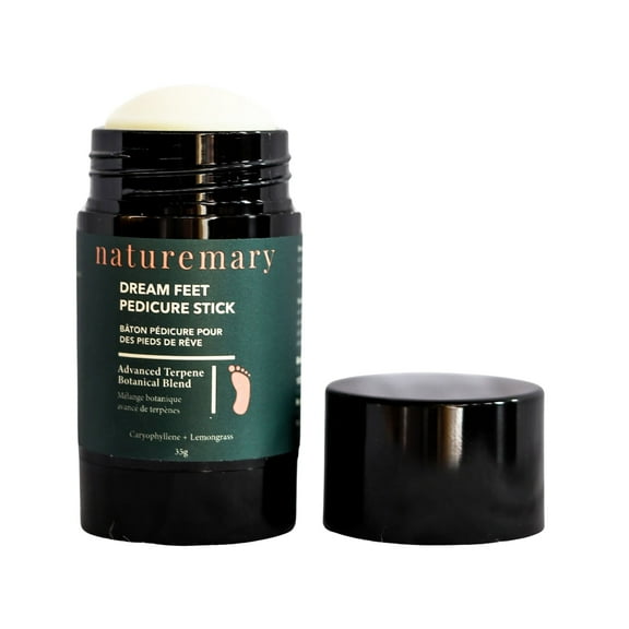 Naturemary Dream Feet Pedicure Stick, Foot Balm, 1.23 oz