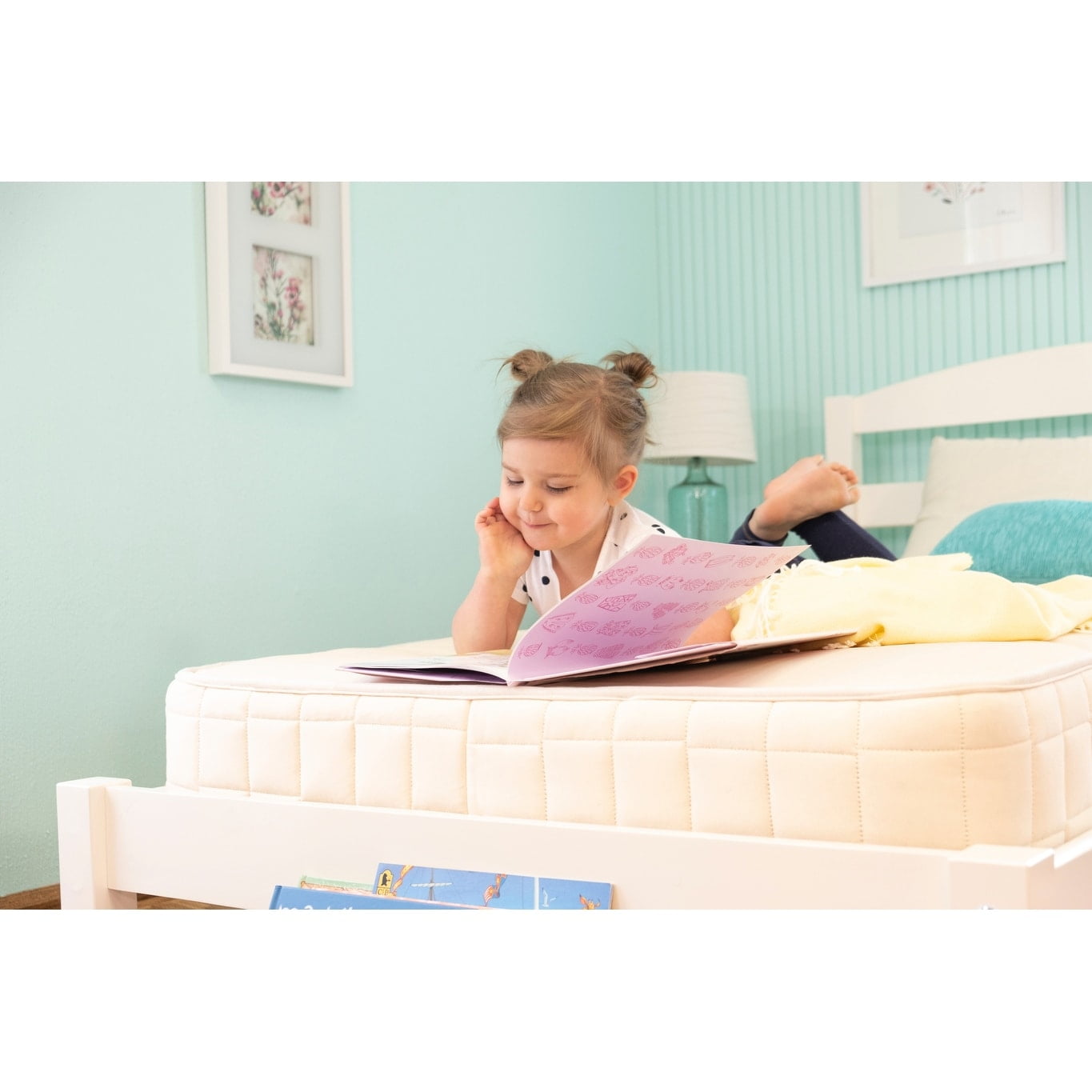 Full Organic Cotton Innerspring Mattress with Waterproof Side