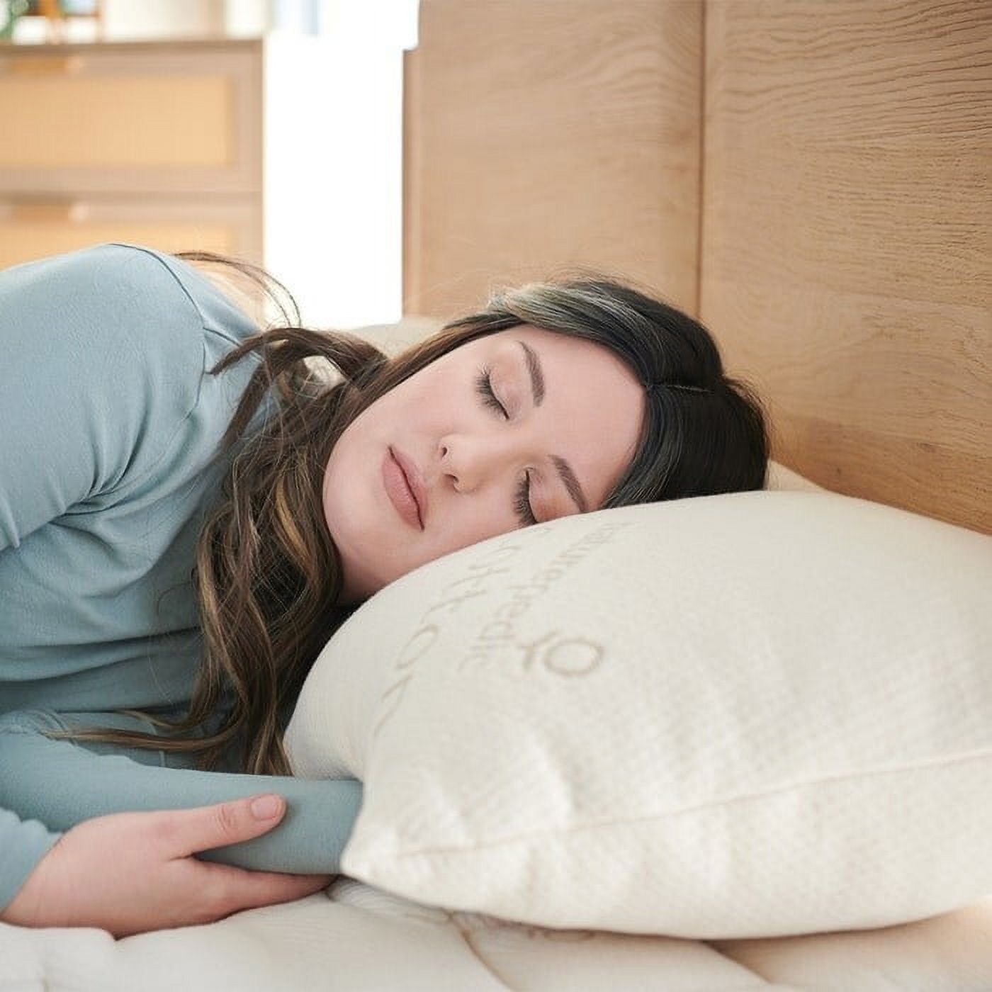 Latex pillows bed on sale bath beyond
