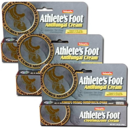 Natureplex Athlete's Foot Antifungal Cream 1.25 Oz [3 pack]