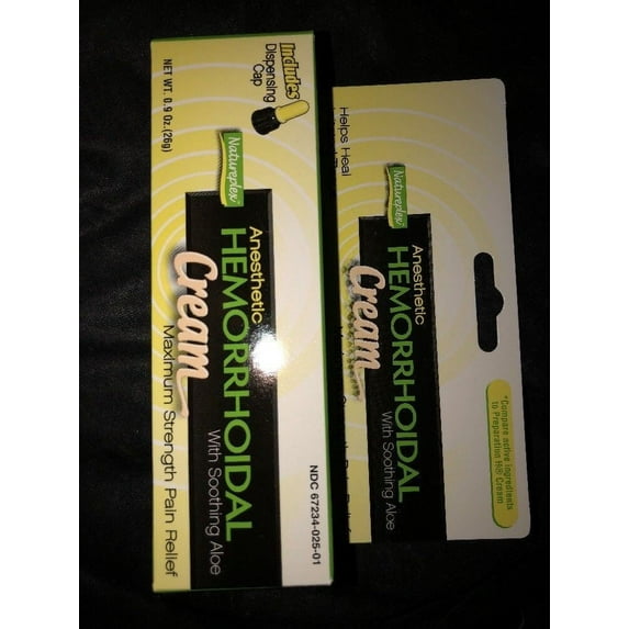 Natureplex Anesthetic Hemorrhoidal Cream with Soothing Aloe Cream