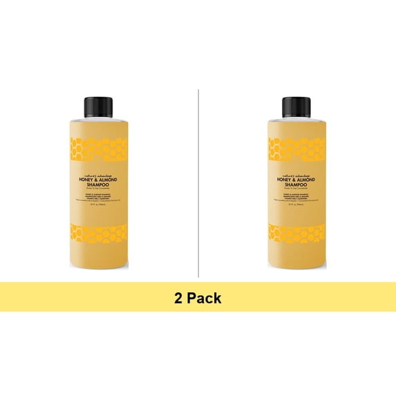 Natures Advantage Honey and Almond Shampoo, 32 Oz - 2 Pack Bundle