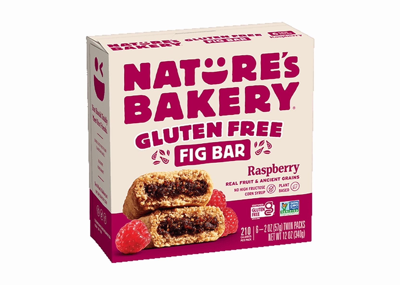 Nature's Bakery Gluten Free Raspberry, 2 oz Snack Bars (36 Ct), Vegan, Non-GMO, Plant-Based