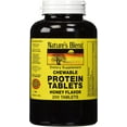 Natures Blend Chewable and Honeyflavored Protein Tablets 200 Ct